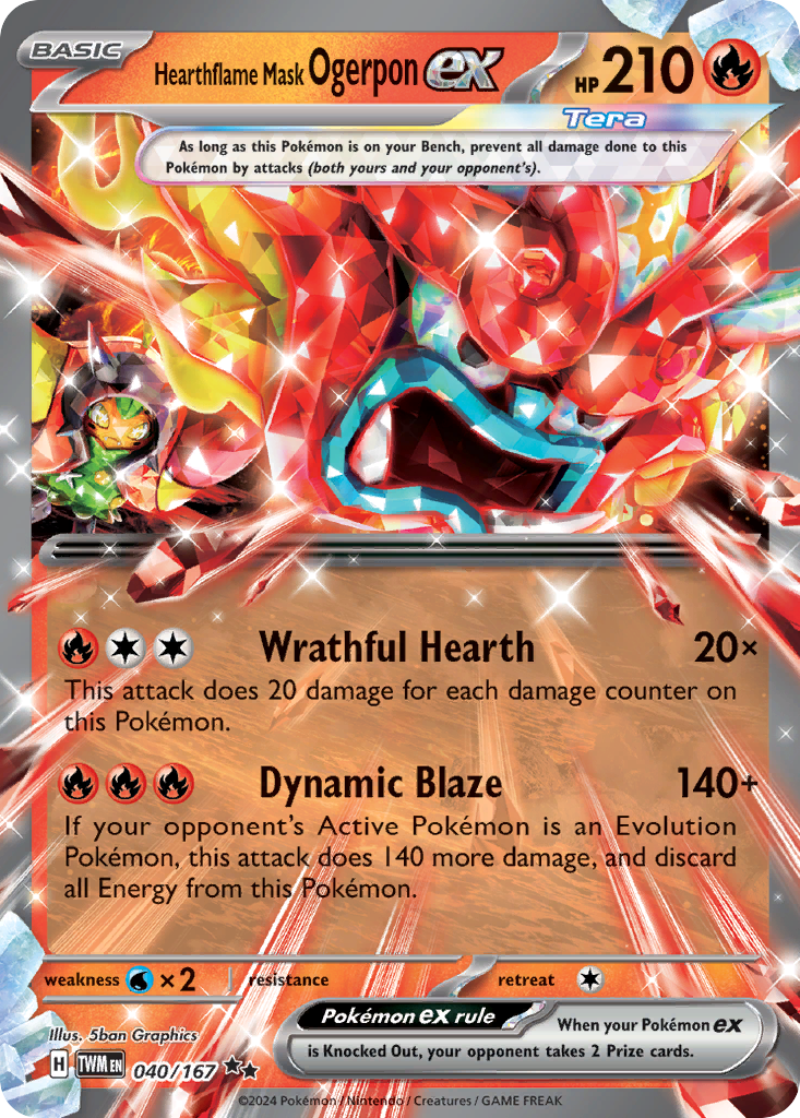 Hearthflame Mask Ogerpon ex card