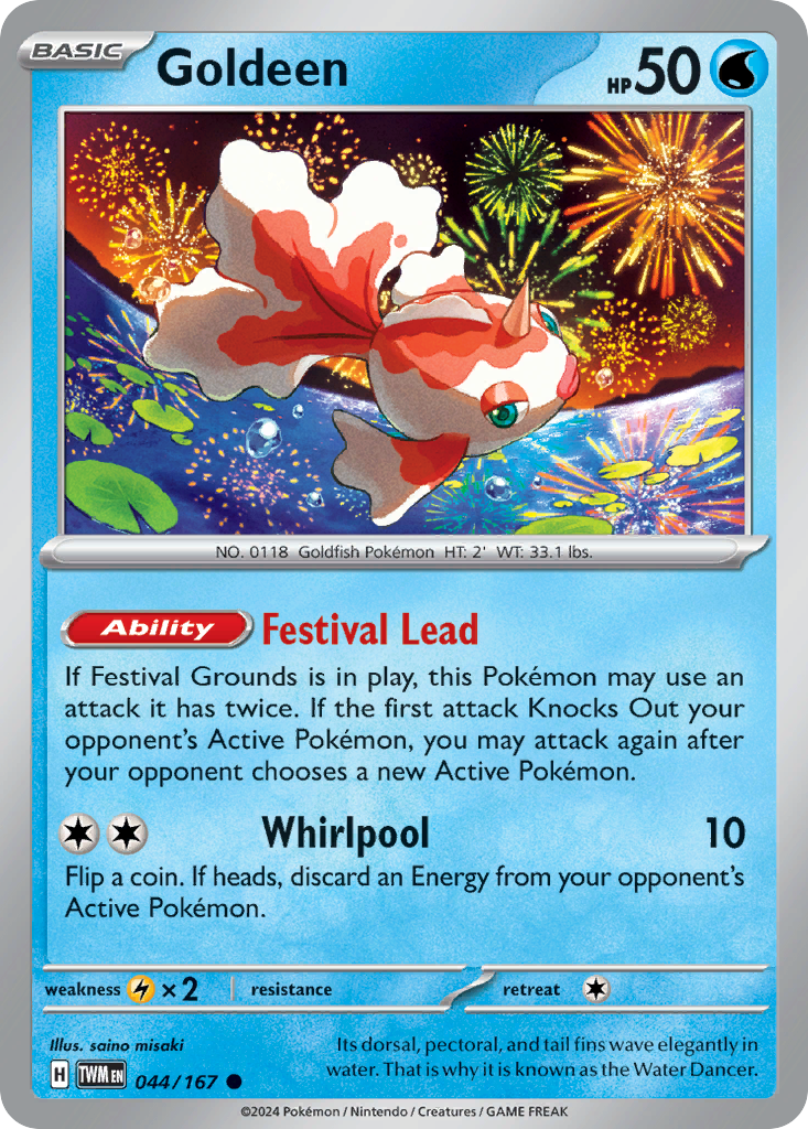 Goldeen card