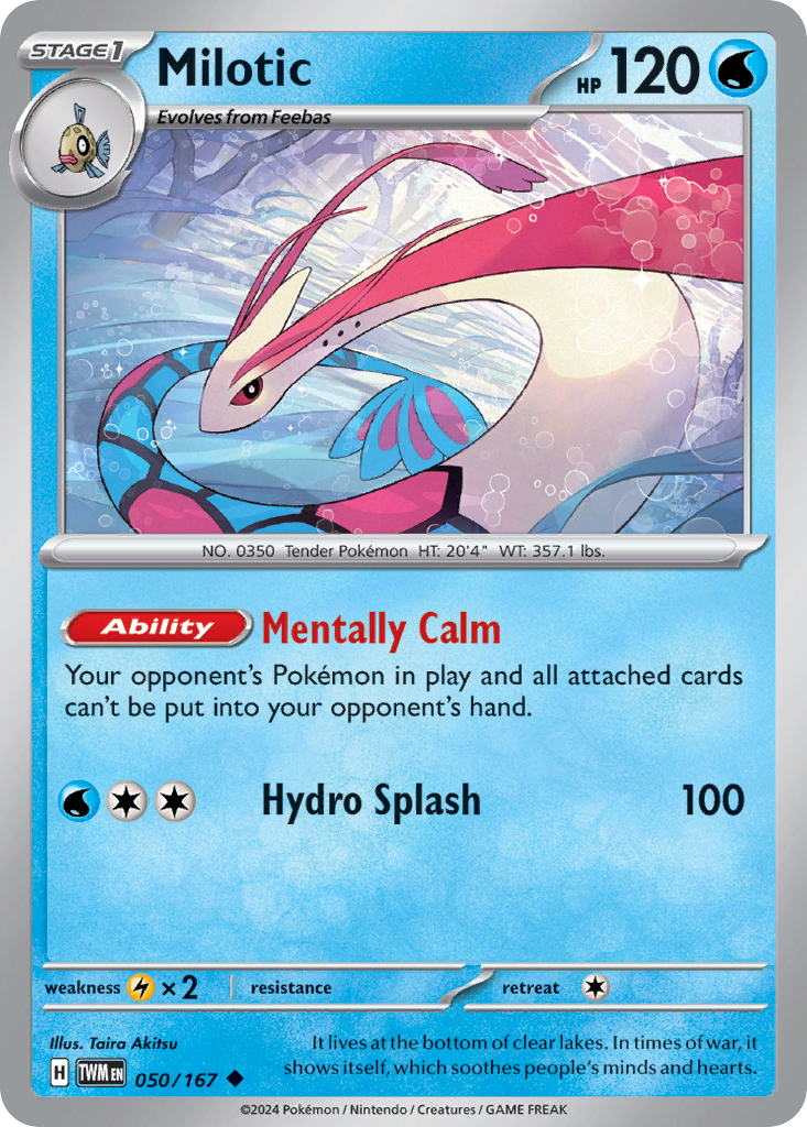 Milotic card