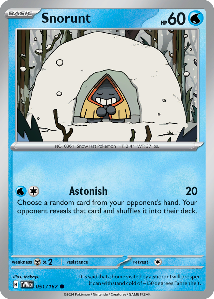 Snorunt card