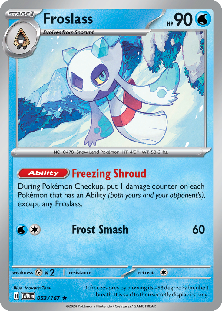 Froslass card