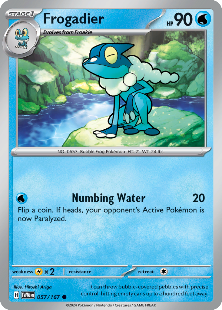 Frogadier card