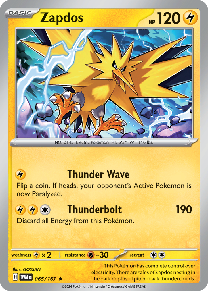 Zapdos card