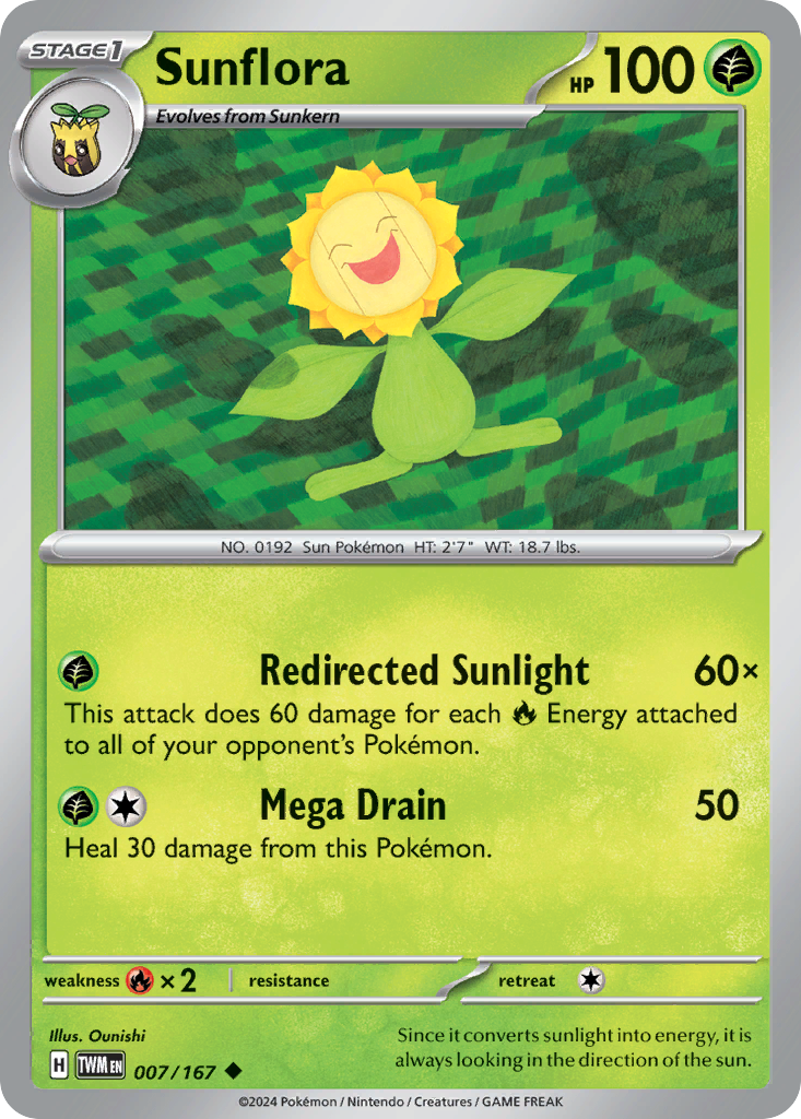 Sunflora card