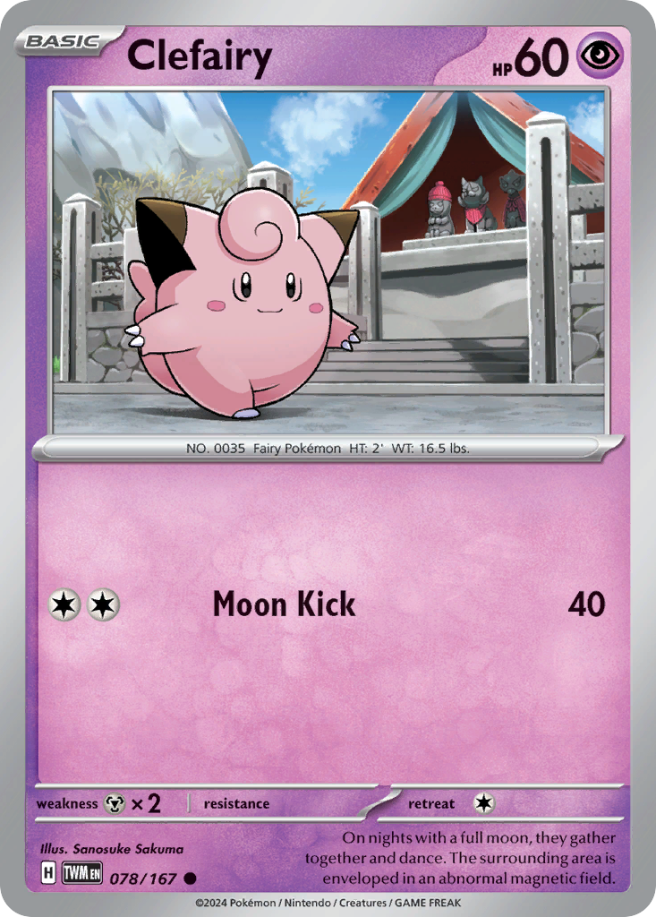 Clefairy card