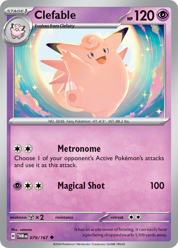 Clefable card