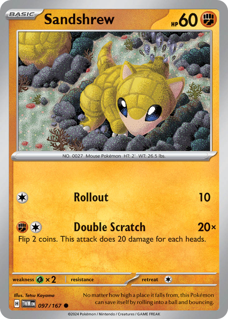 Sandshrew card