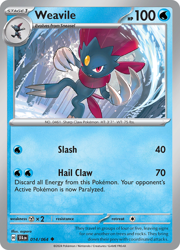 Weavile card