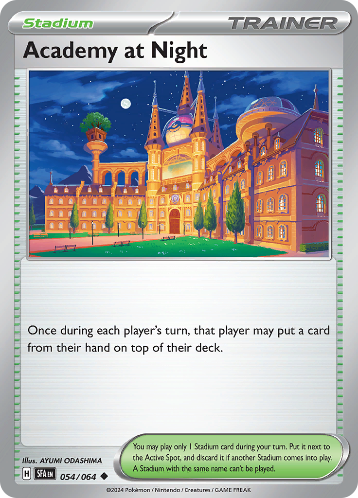 Academy at Night card