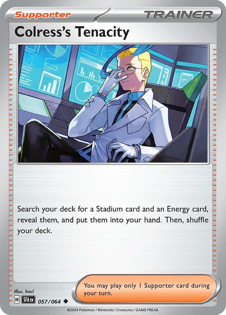 Colress's Tenacity card