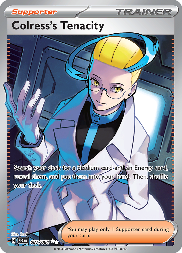 Colress's Tenacity card