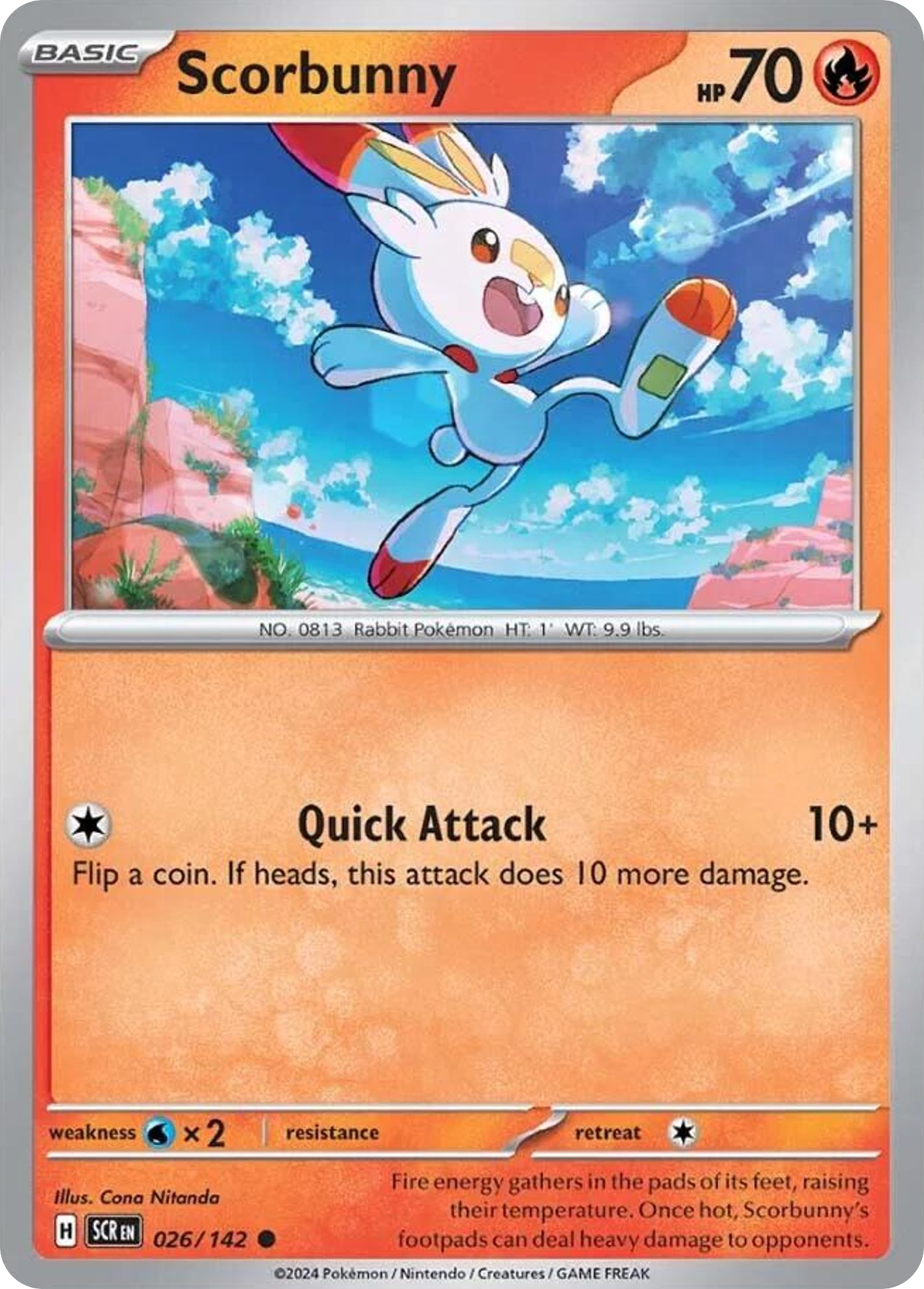 Scorbunny card