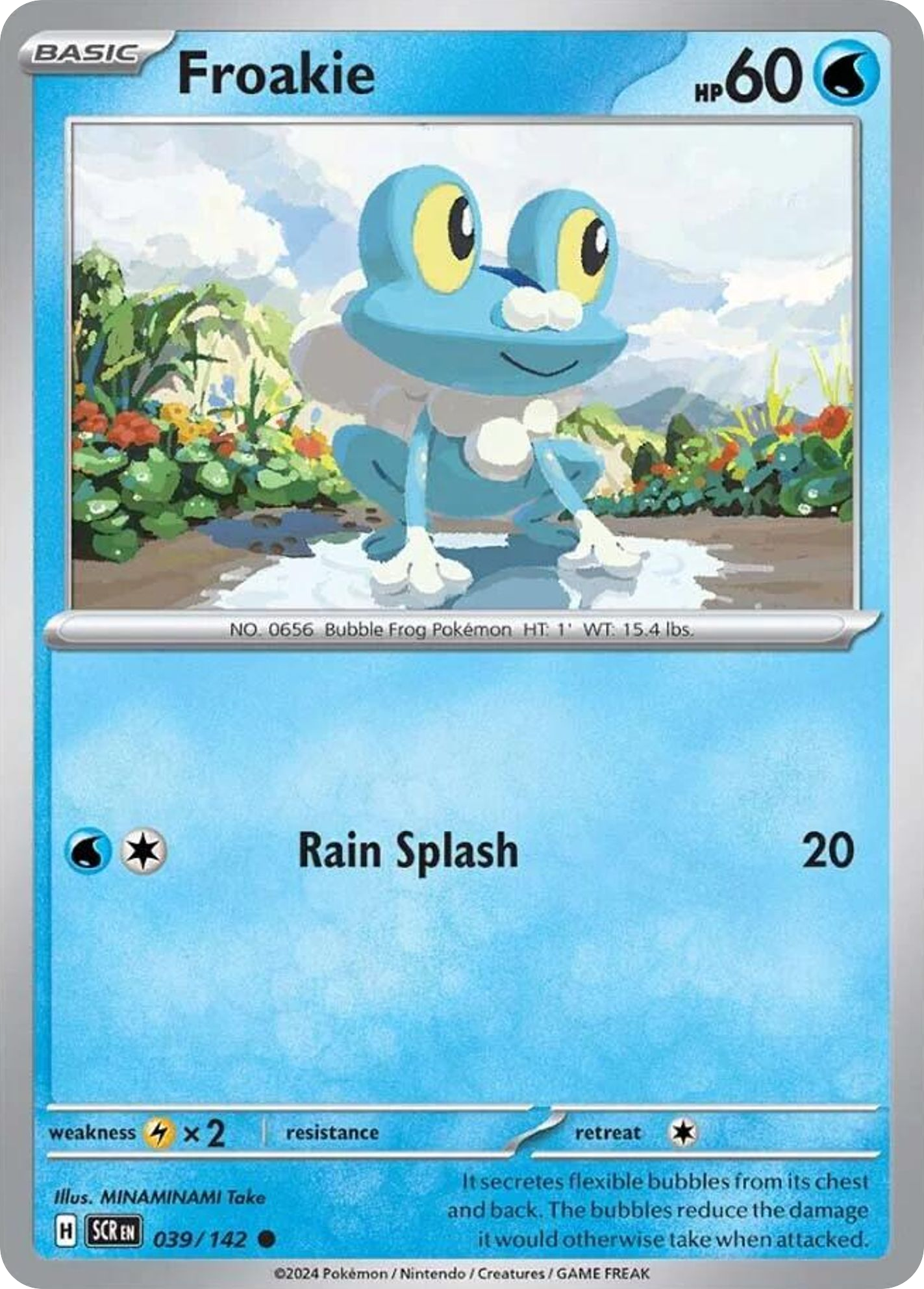 Froakie card