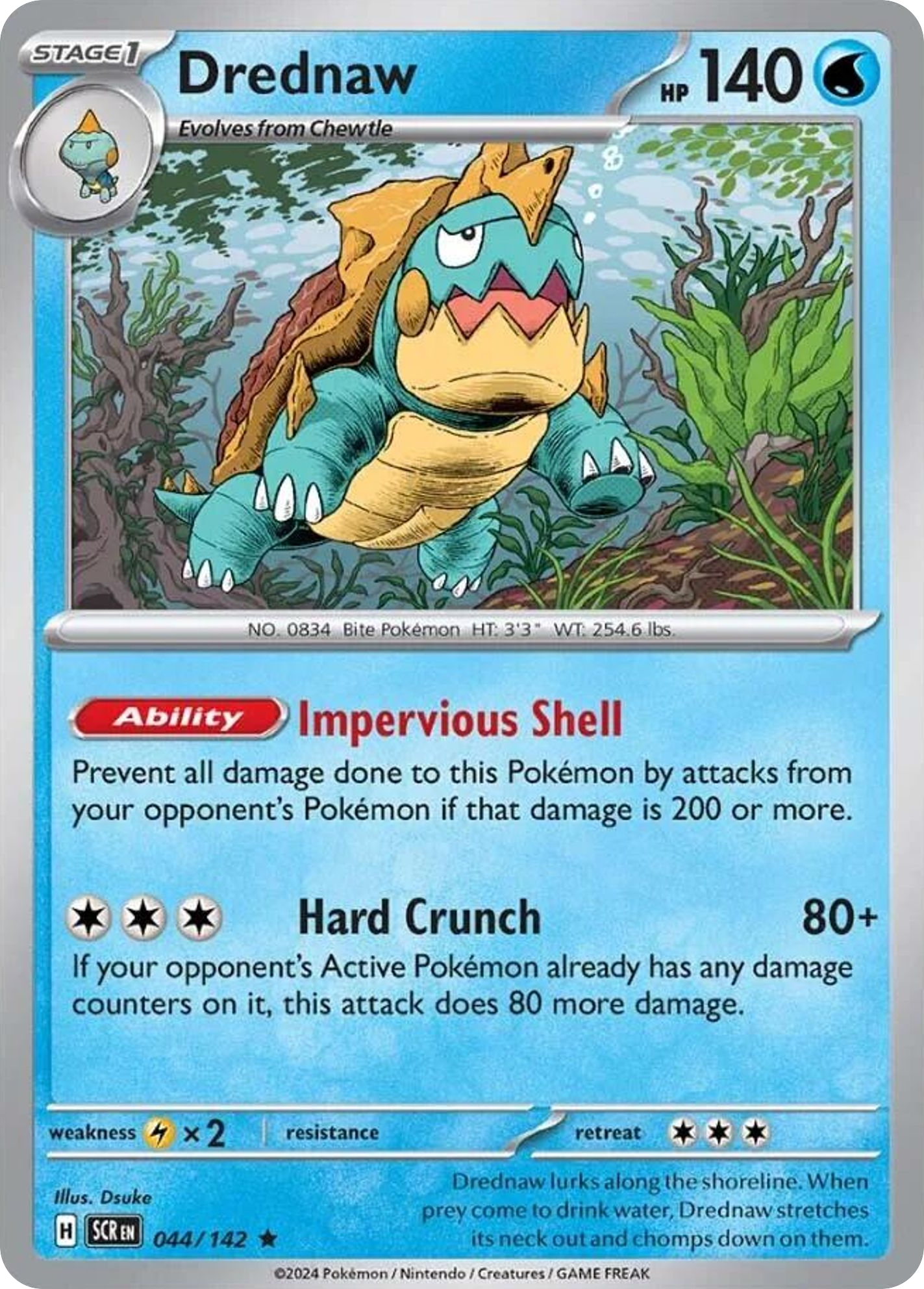 Drednaw card