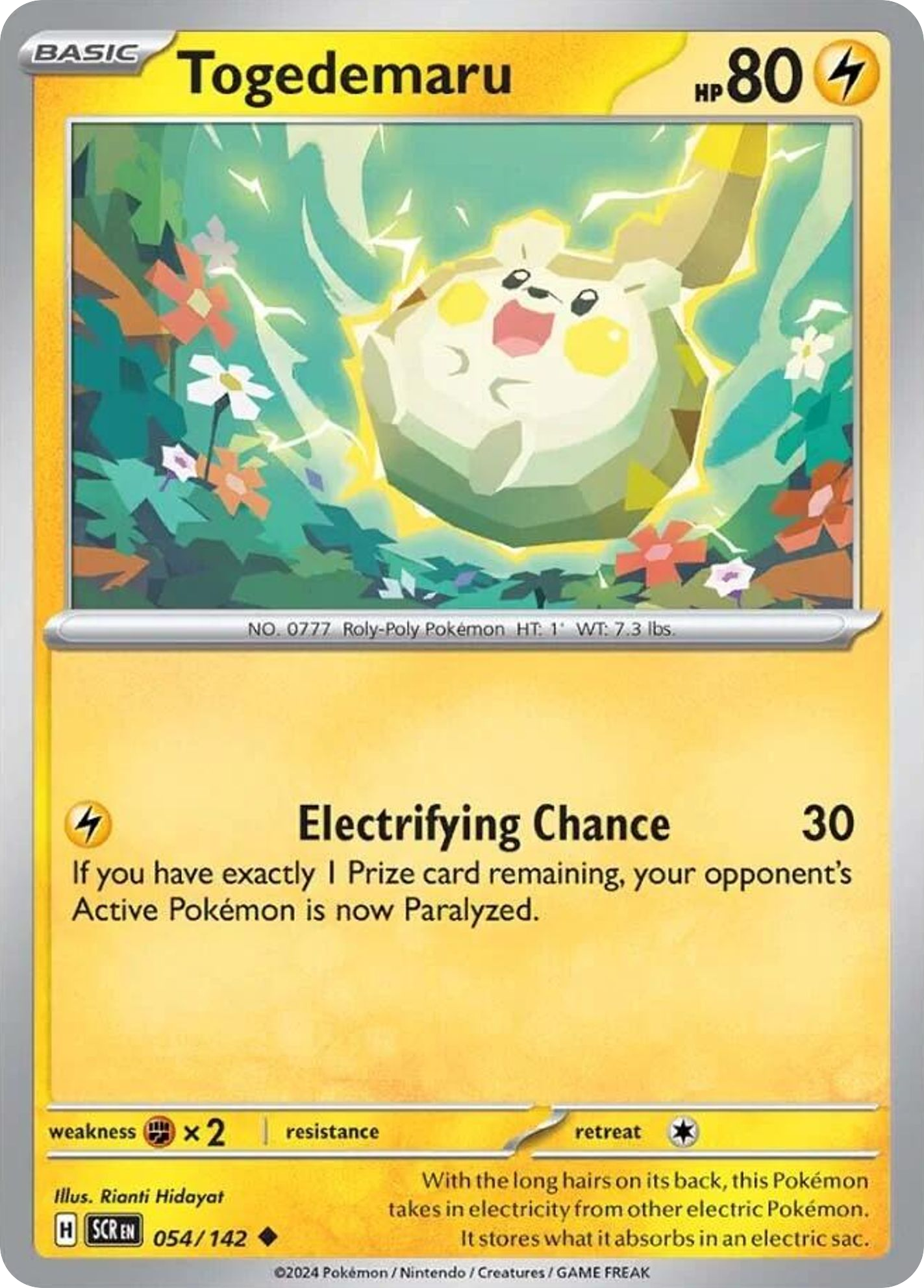 Togedemaru card