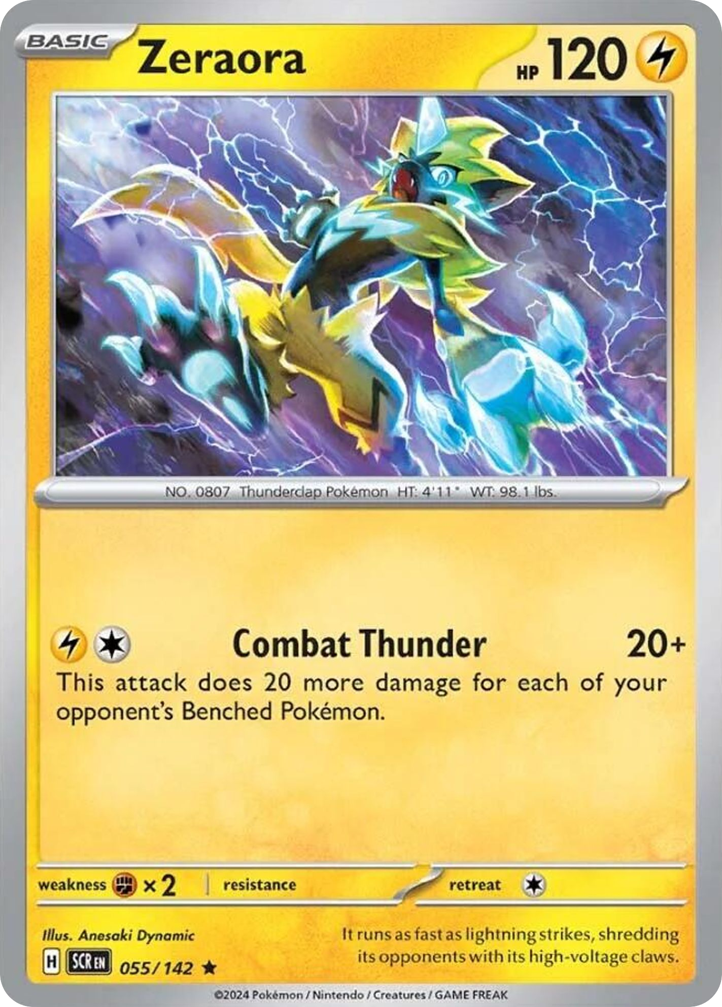 Zeraora card