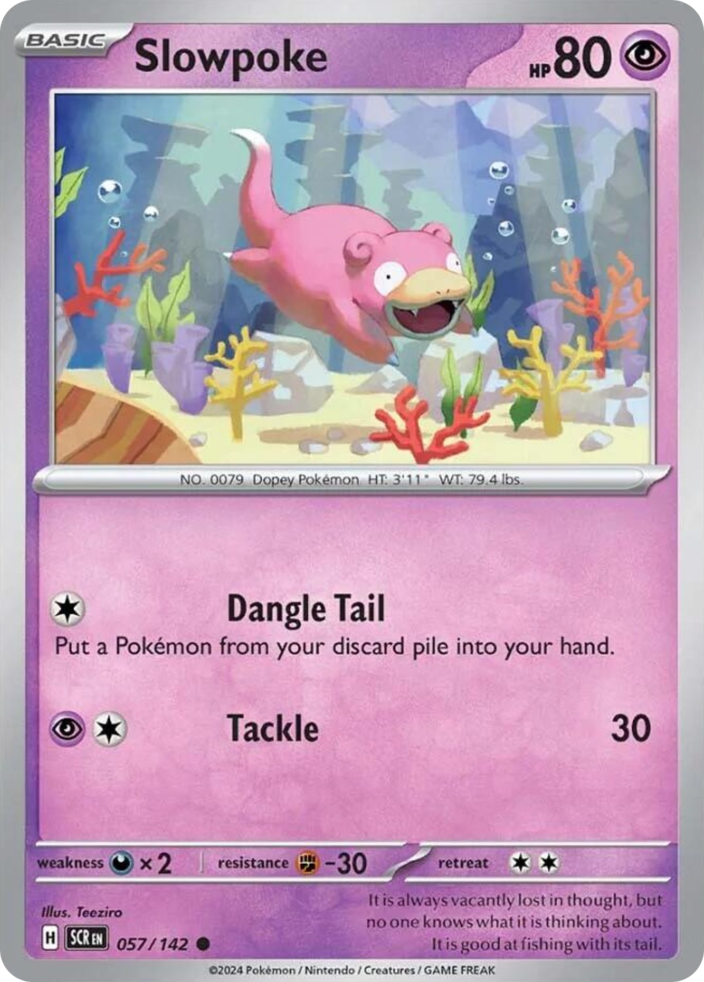 Slowpoke card