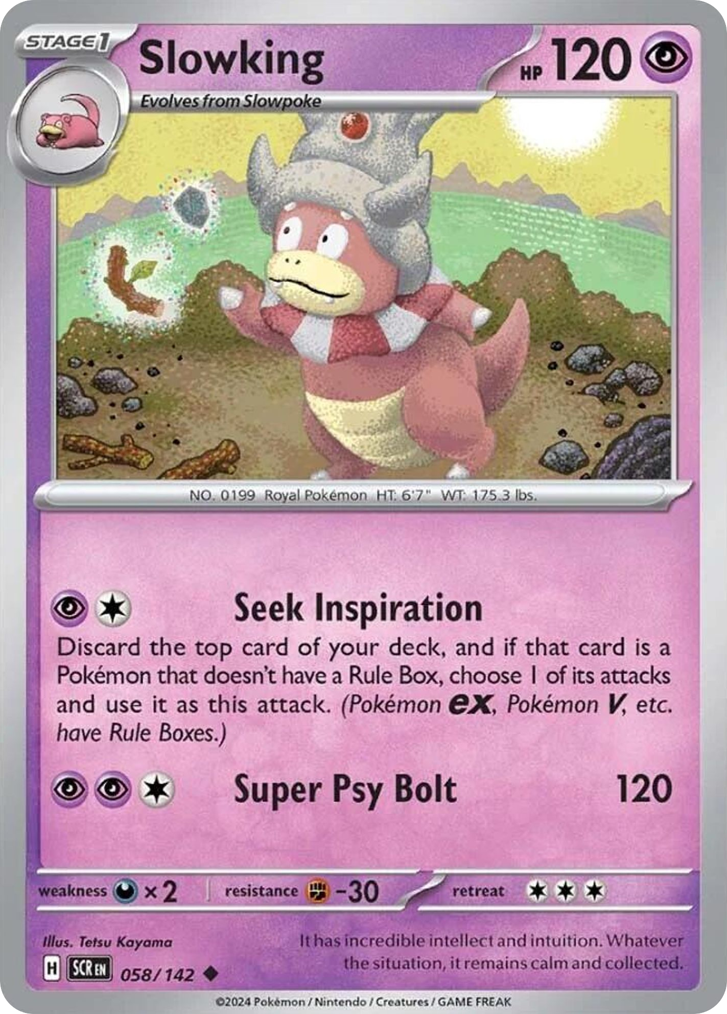 Slowking card