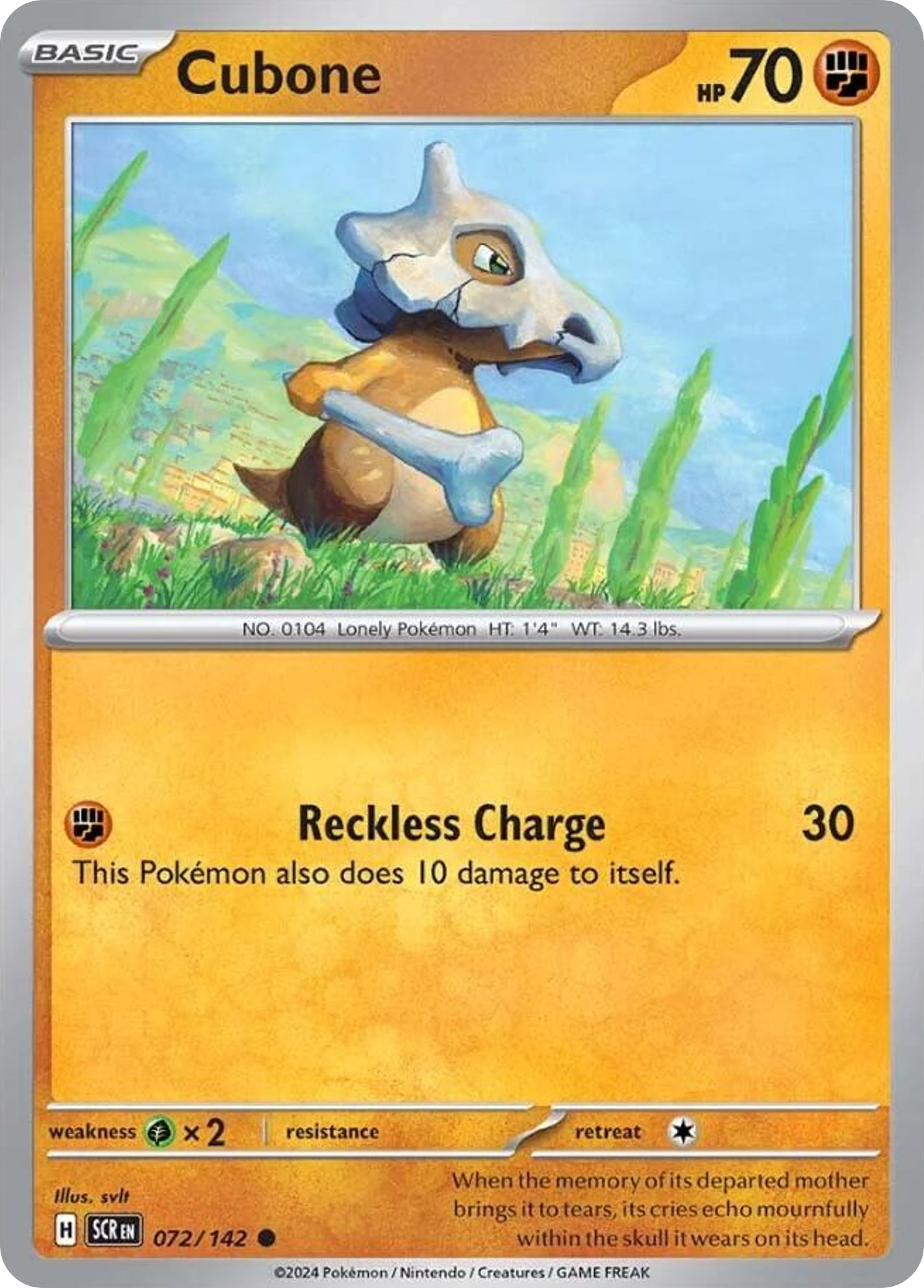 Cubone card