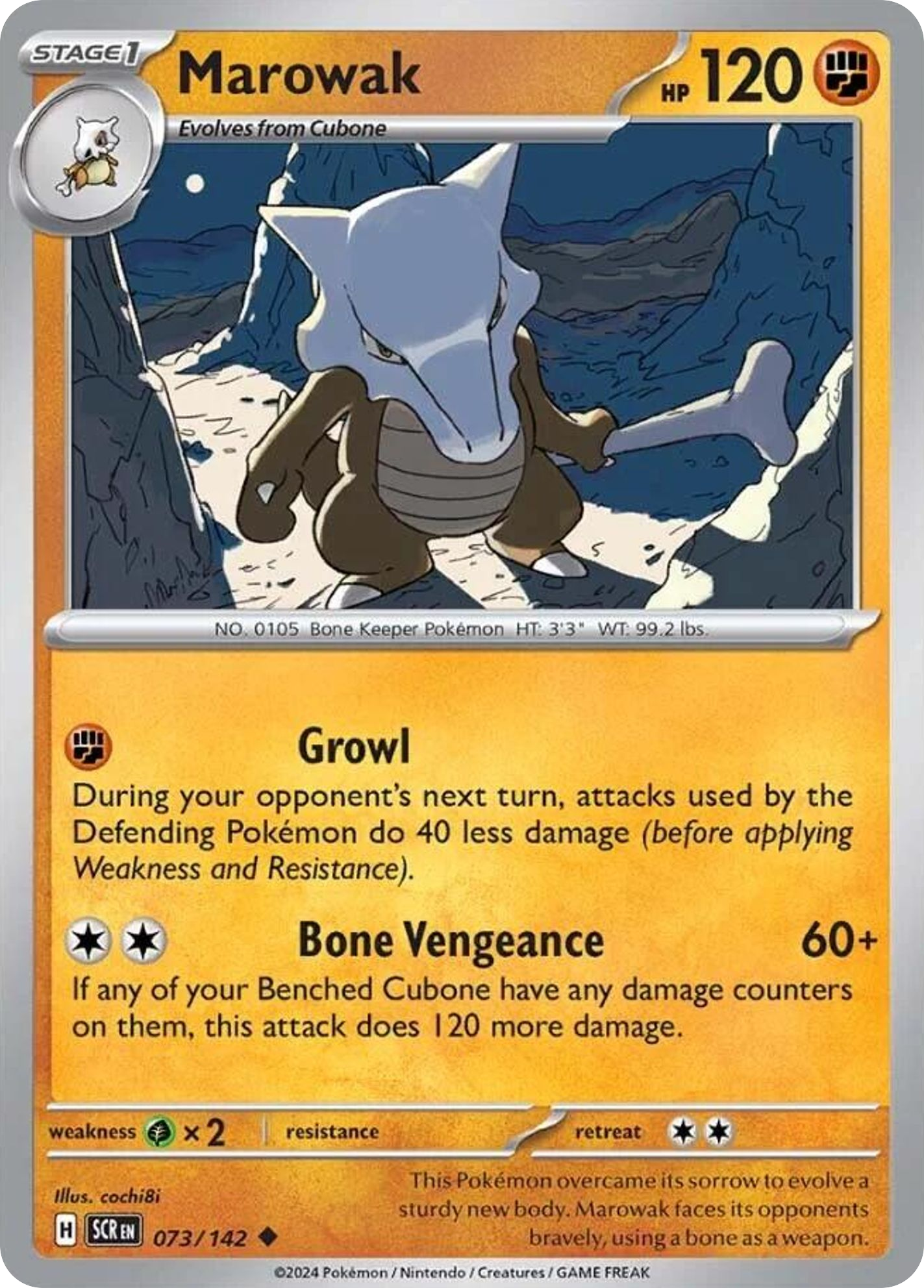 Marowak card