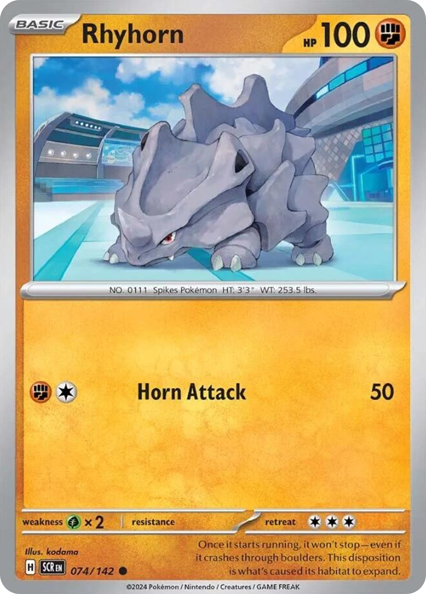 Rhyhorn card