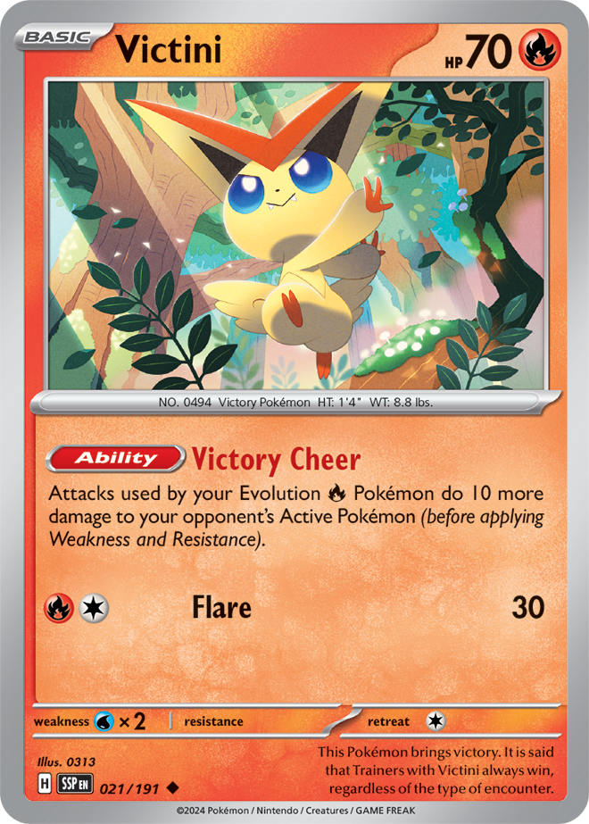 Victini card