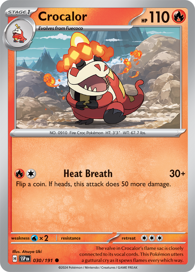 Crocalor card