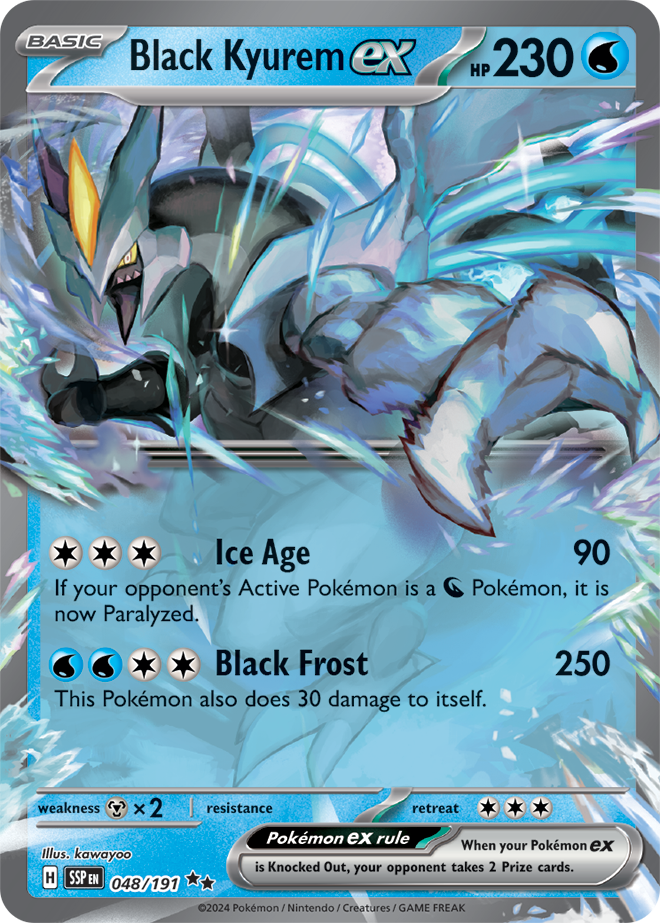 Black Kyurem ex card