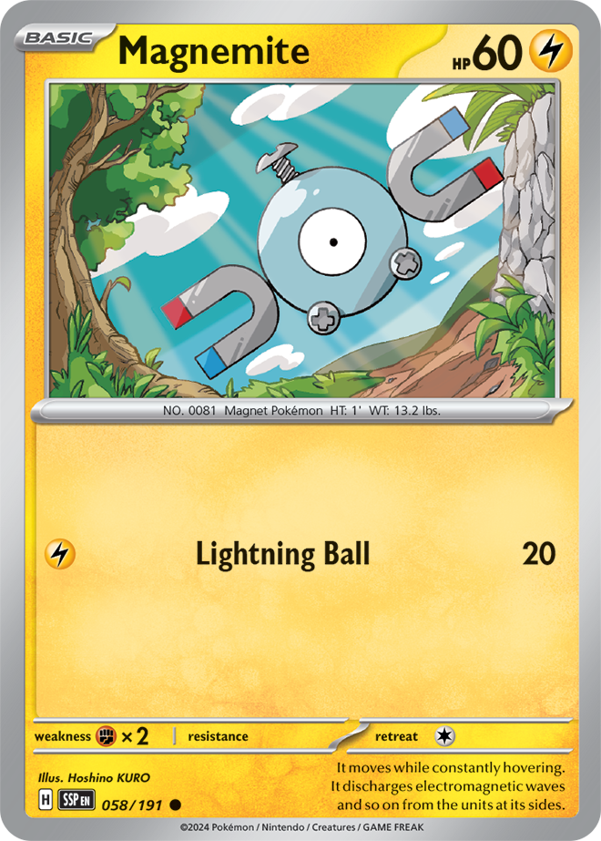 Magnemite card