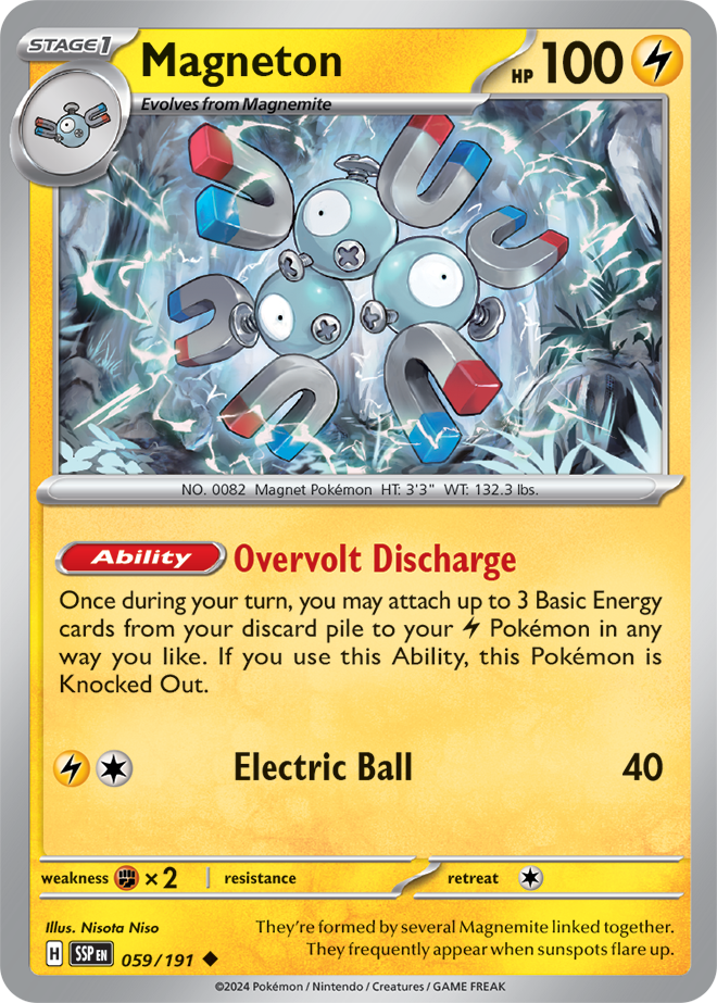 Magneton card