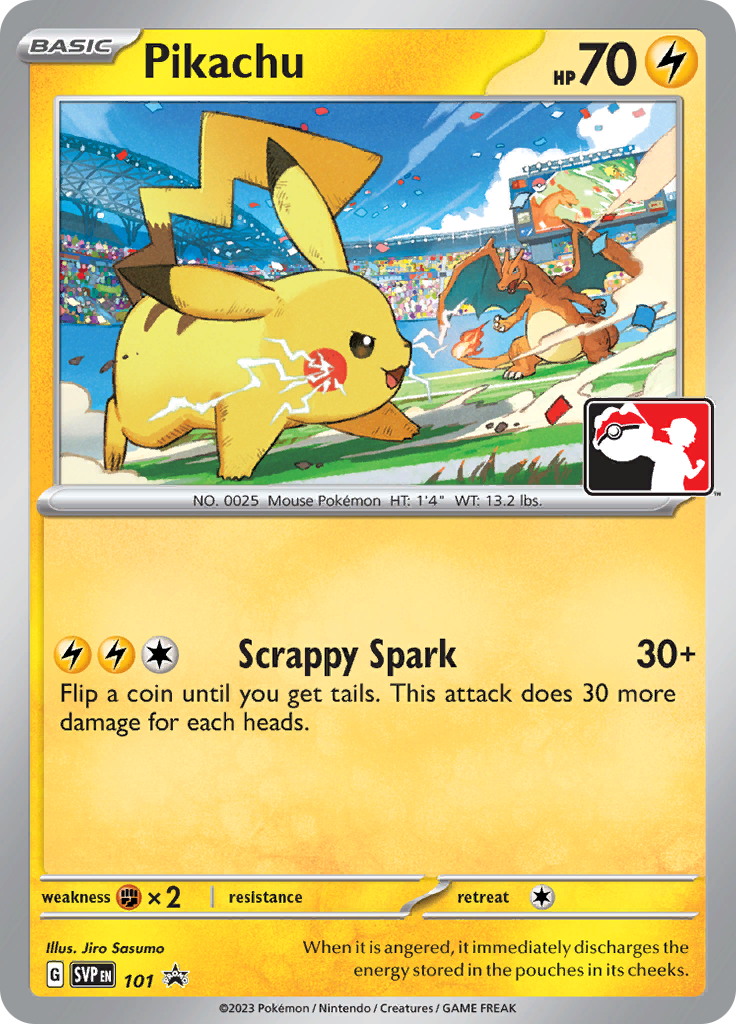 Pikachu card