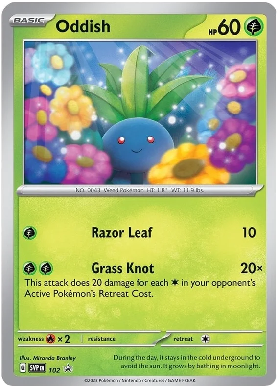 Oddish card