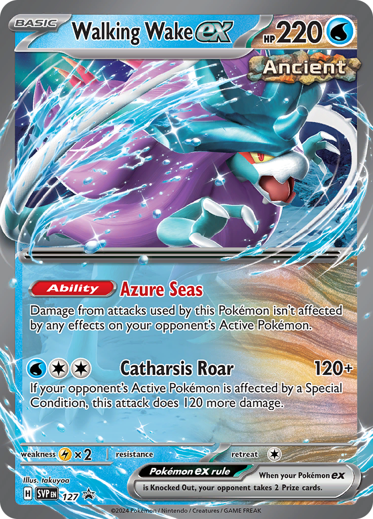 Walking Wake ex card