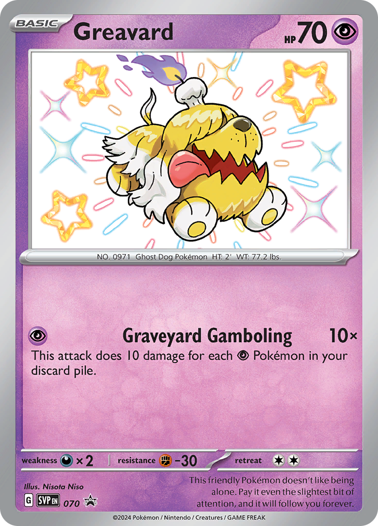 Greavard card