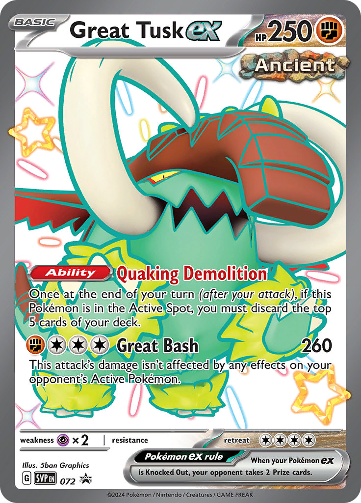 Great Tusk ex card