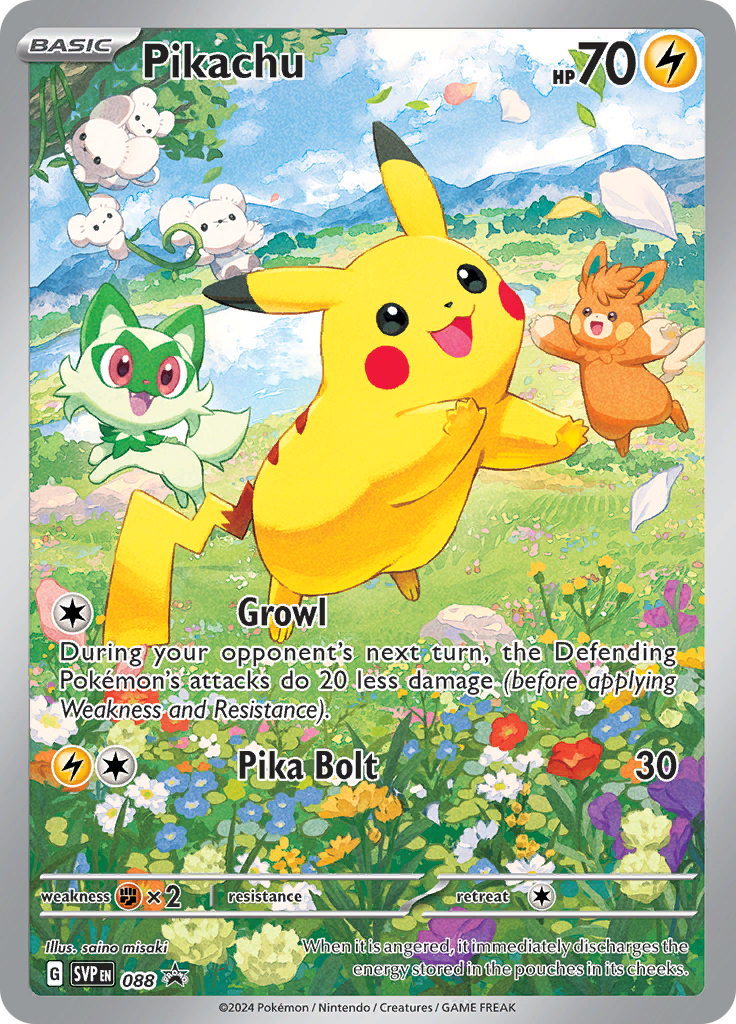 Pikachu card