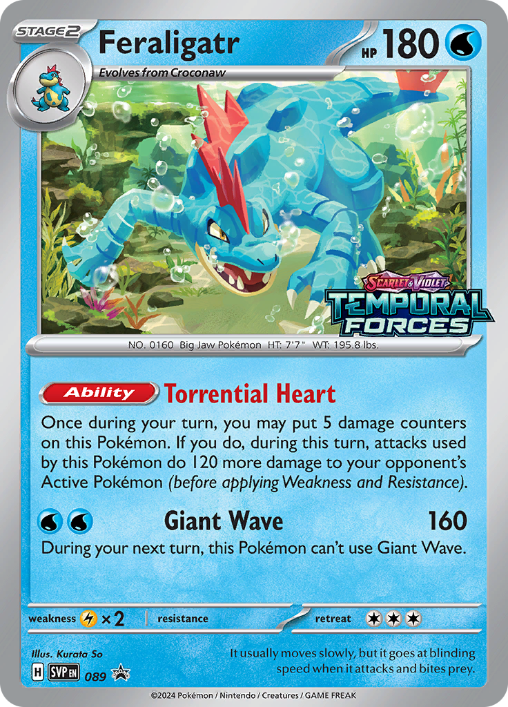 Feraligatr card