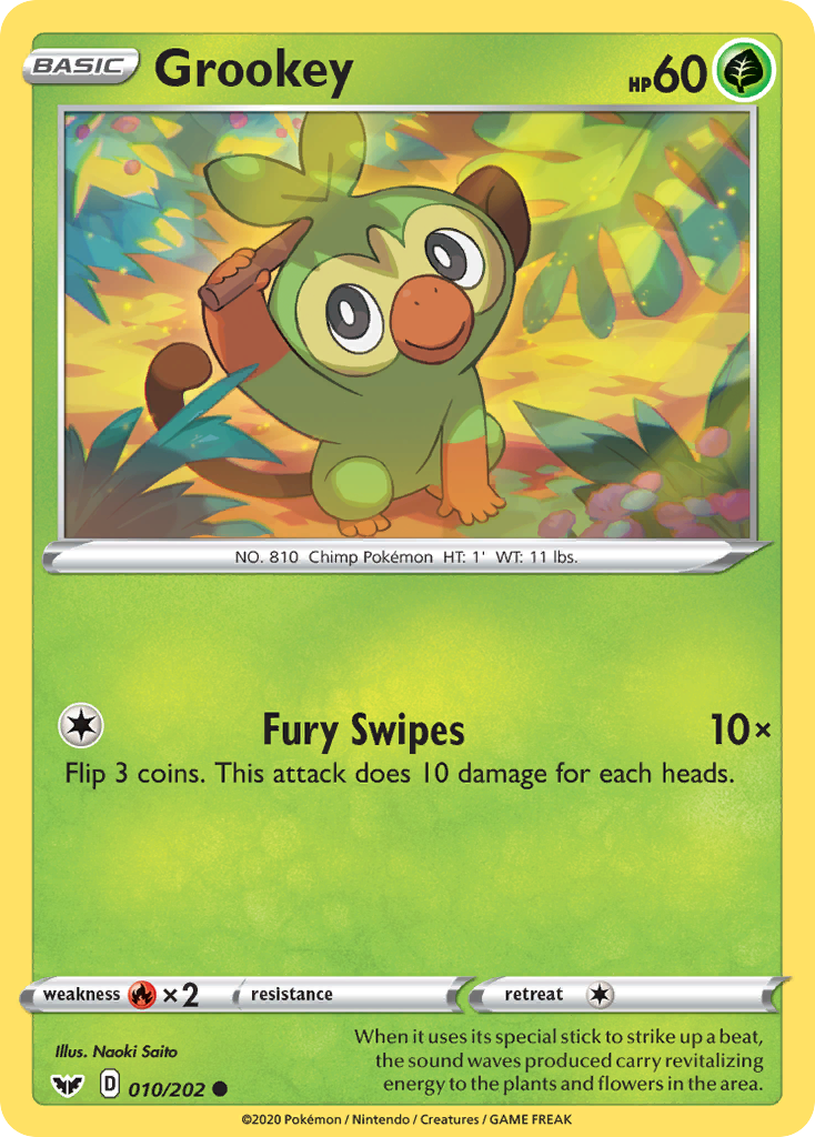 Grookey card