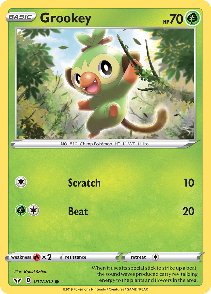 Grookey card