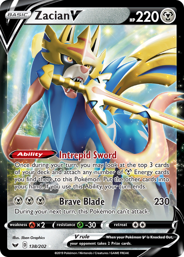 Zacian V card