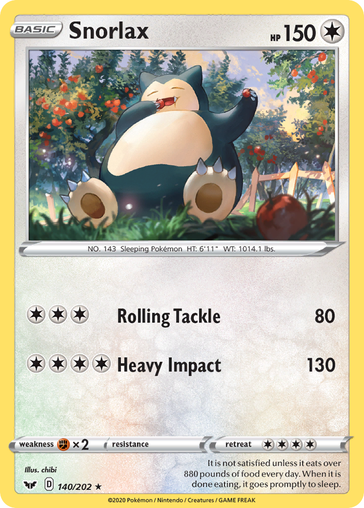 Snorlax card