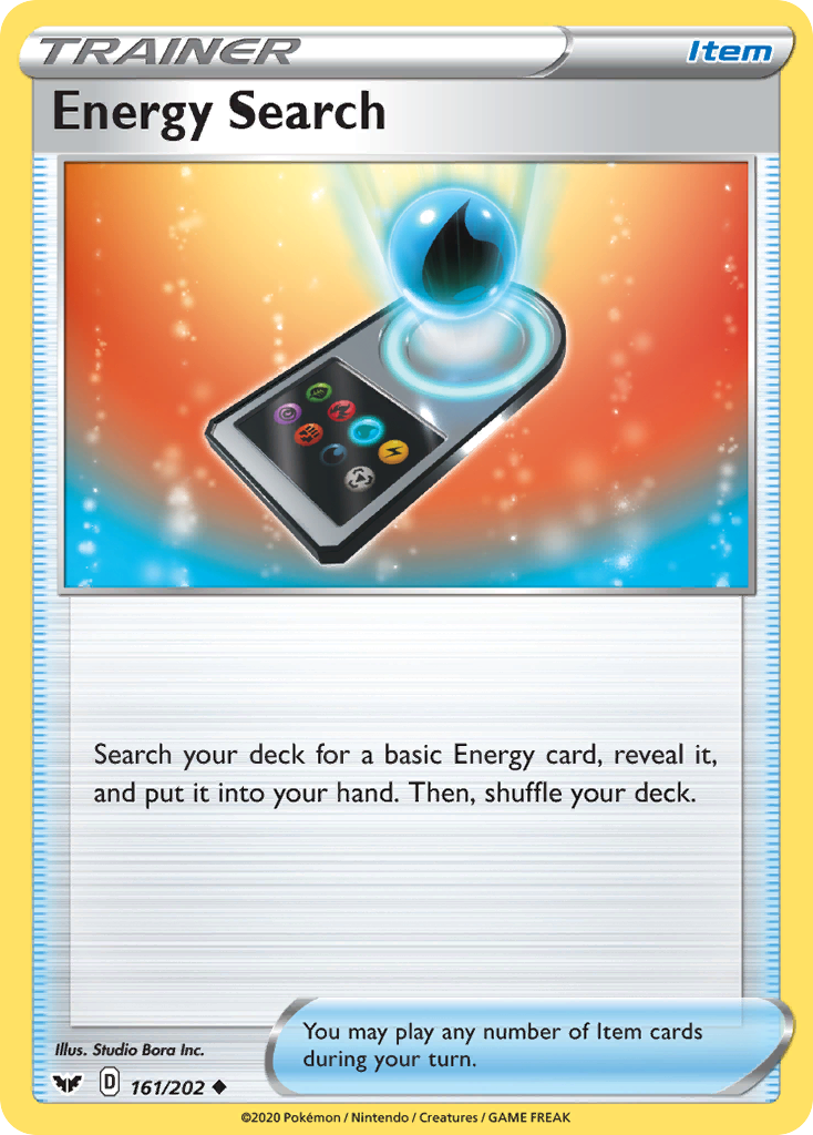 Energy Search card