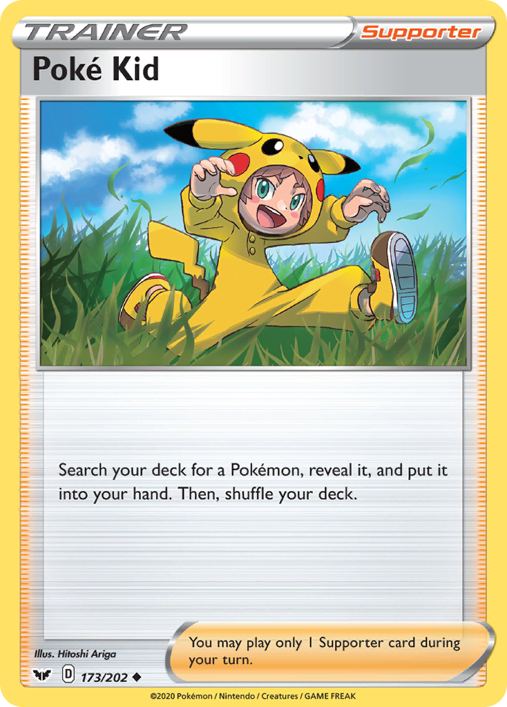 Poké Kid card