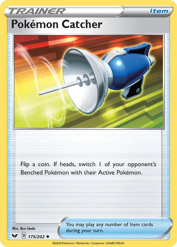 Pokémon Catcher card