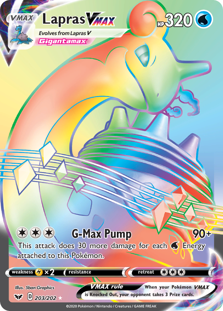 Lapras VMAX card