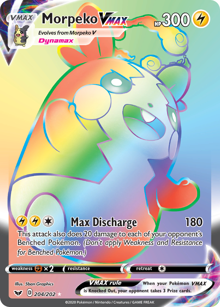 Morpeko VMAX card