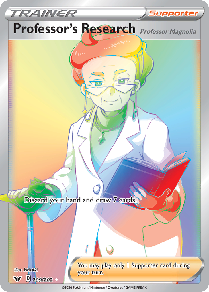 Professor's Research (Professor Magnolia) card