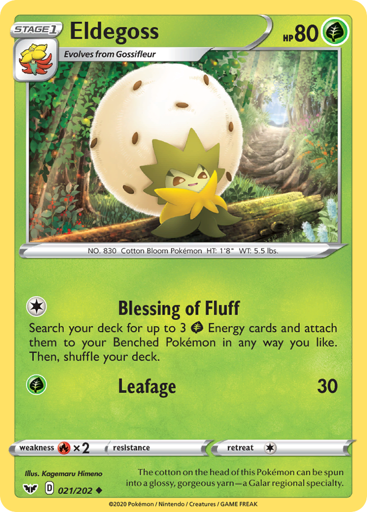 Eldegoss card