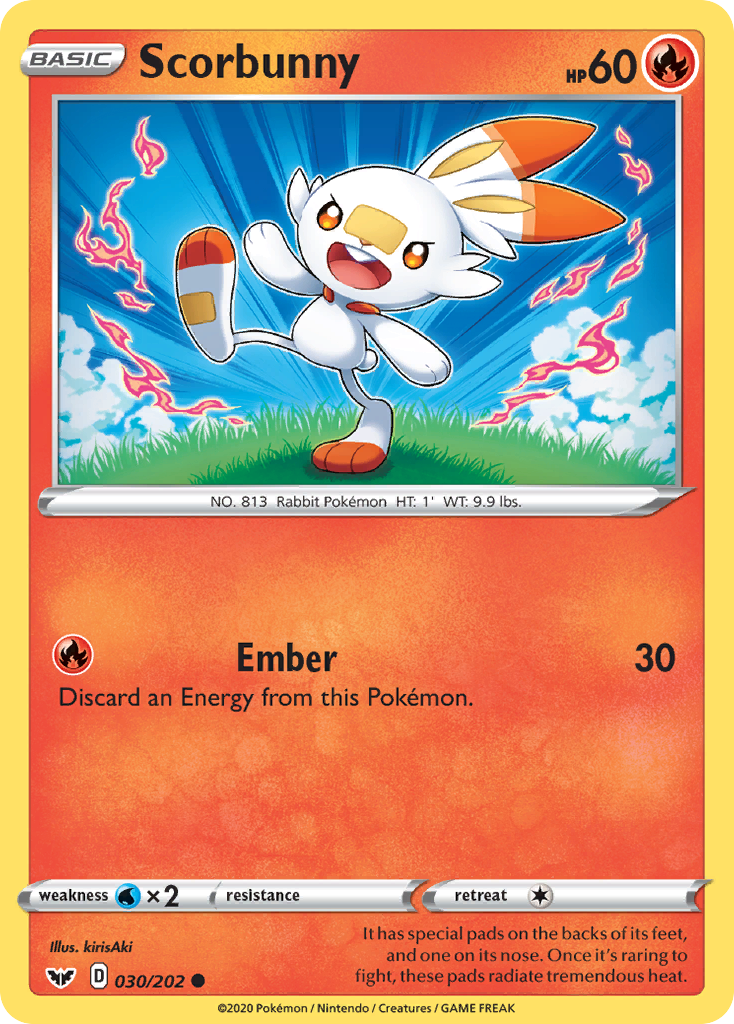 Scorbunny card