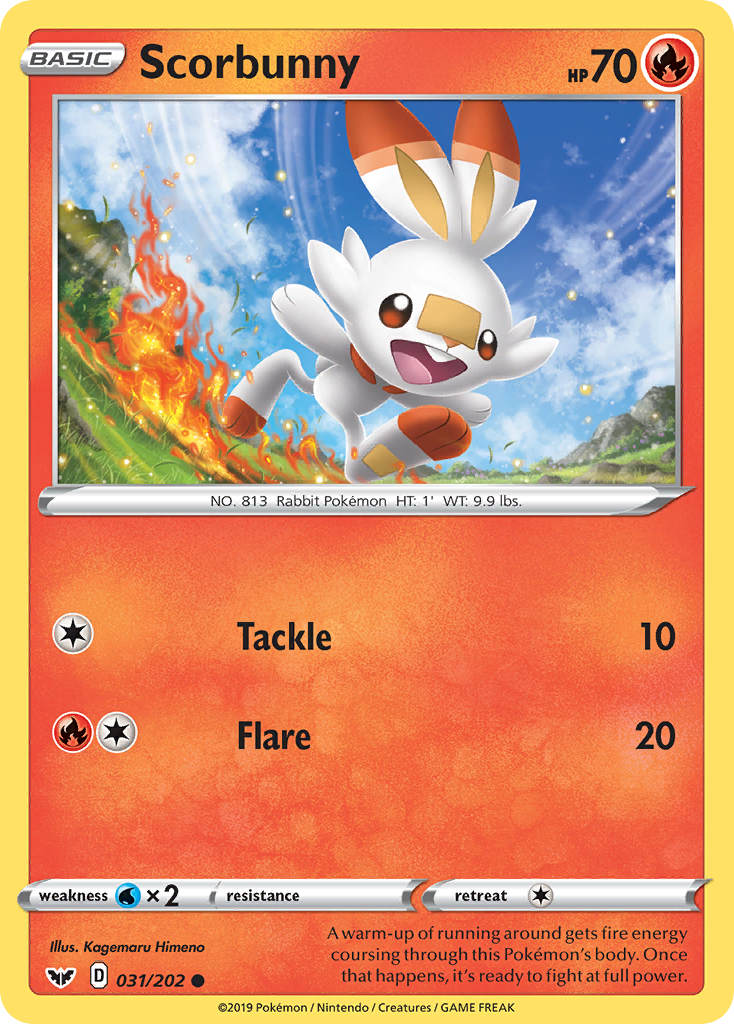 Scorbunny card